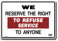 We Reserve The Right